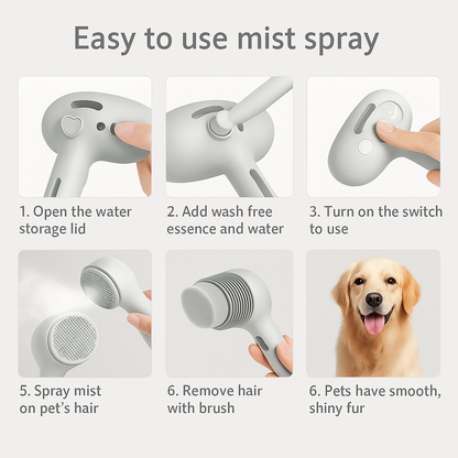 Pet Mist –– Gentle Steam for Fur and Comfort