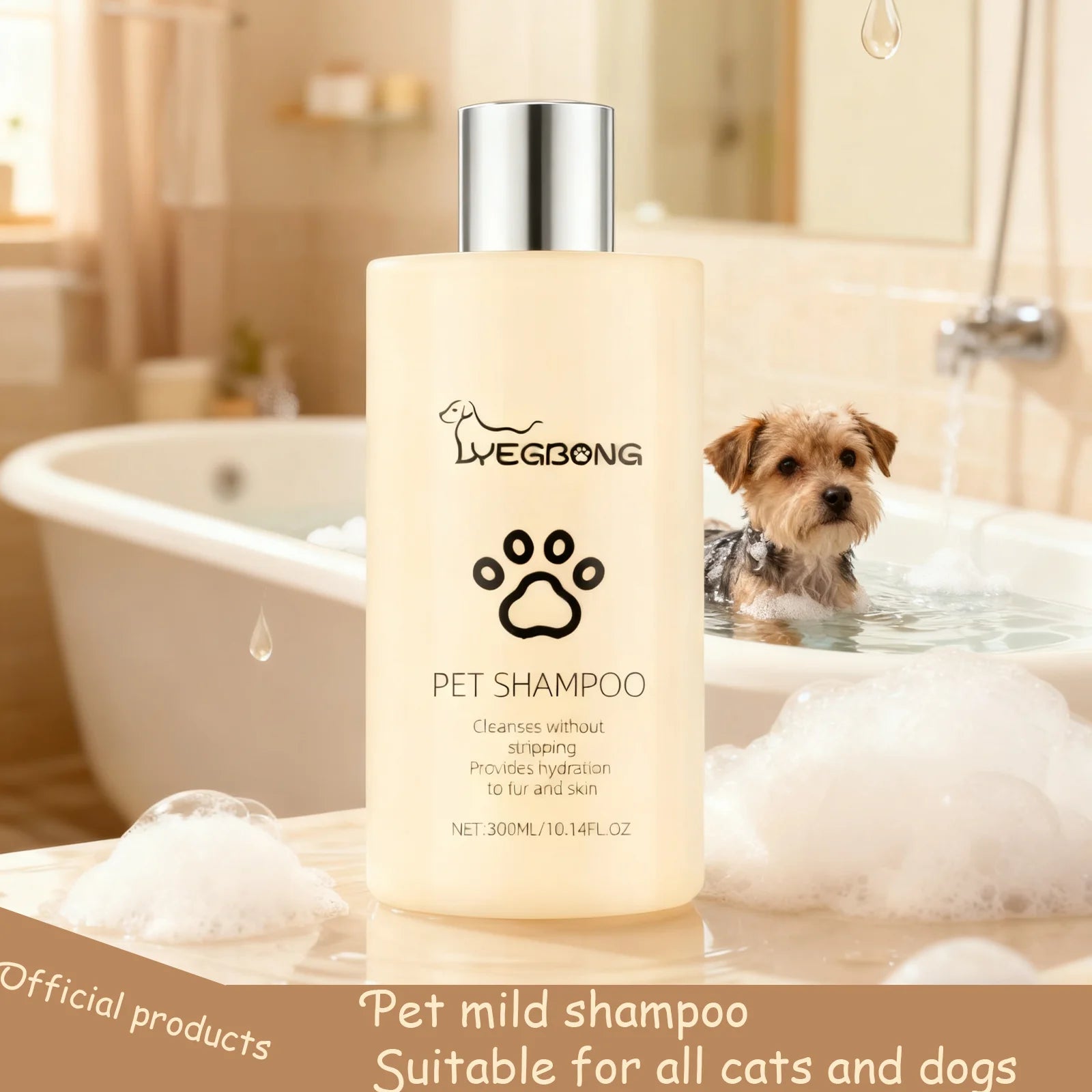 PawSpa Shampoo –– Spa-Quality Care at Home